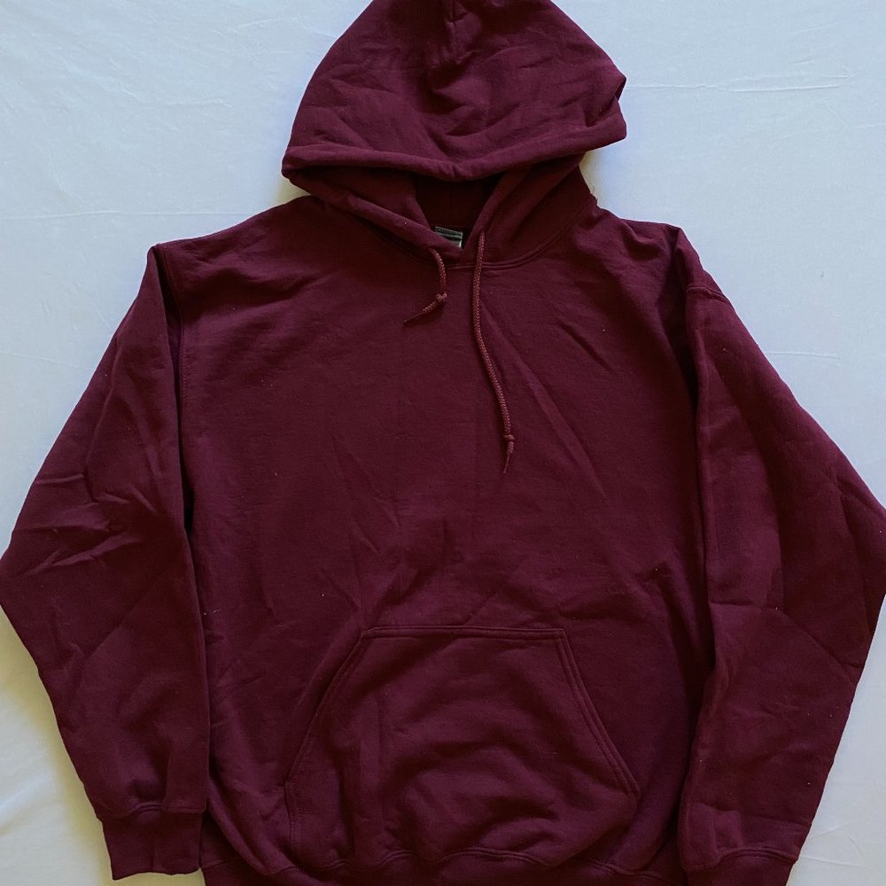 Gildan Maroon Hoodie